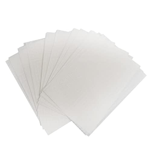Papel encerado seco impermeable para alimentos, caramelos, papel de periódico, 50 unidades