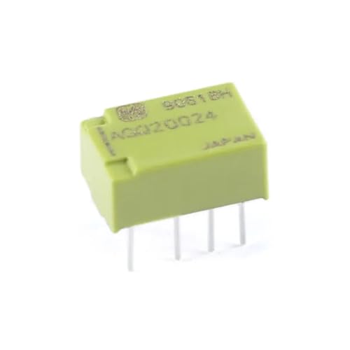 Relais de signal AGQ20024 DPDT commutation 2A 8 broches pour automatisme et carte électronique