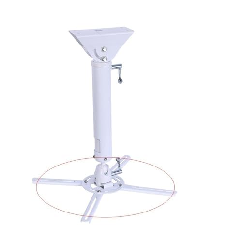 Soporte Telescópico Giratorio para Proyector de Hogar para Sala, Montaje en Pared o Techo para Habitación miniatura 4