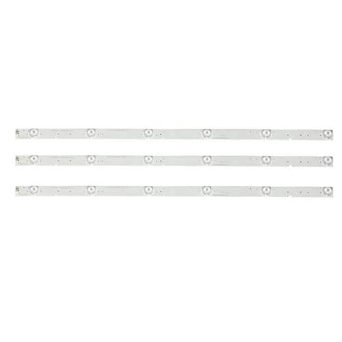 EUETVEXERK Tiras LED de 6 V compatibles for Hisense 32'' HE327FF2K84031206147 E227809 LED32EC110JD LED32K30JD LED32EC260JD LED32K20JD HXF-S HD315DH-E81 Tira de luz para TV