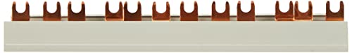 Phase rail 3P N Hager KDN450D distribue 80A sans echauffement