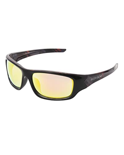 Body Glove Boys' Tidal WRAP Sunglasses, Black, 55 mm