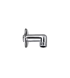 AQUAE T190235 - Curvetta per saliscendi, Ottone, Cromato