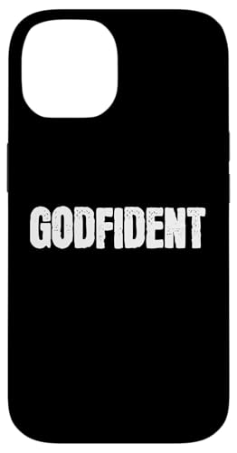 Godfident �N���X�`���� �M�� �_�ւ̐M�� �@������ �X�}�z�P�[�X iPhone 14 �p