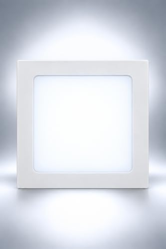 Painel Plafon LED Embutir Quadrado Slim 29x29cm Branco Frio 6500K