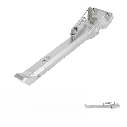 Béquille latérale moto tout-terrain en aluminium CNC pour un ancrage au sol parfait