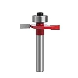 JINPIAOPIAO プロフェッショナル硬質合金ボールベアリングT型フライスカッター木工および複合材料用精密切削工具。