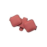 TCPCHKHOPP Porte Lunettes Voiture Stockage Universel À Double Usage Support Permis De Conduire Pare Soleil De Voiture Clip Lunettes Document Étui Lunettes Voiture(Red)
