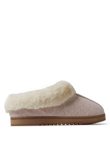 Dearfoams Women's Chloe Soft Knit Clog Slipper2