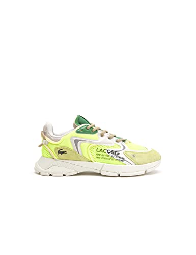 Lacoste Sport - Sneakers L003 Neo Homme - 45SMA0001, Jaune/Blanc, 43 EU
