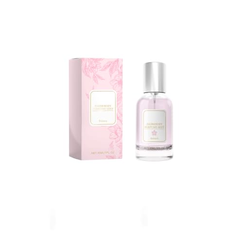 Body Hair Perfume Spray, Cherry Blossom Scent, Fresh Lasting Daily Wear