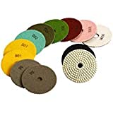 sarrah 4 Inch Diamond Polishing Pads for Granite Marble Concrete Polish (Pack of 5 pcs) (300 Grits) (B08NDZ7736) Amazon Price History, Amazon Price Tracker