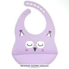 Silicone Baby Bib Set with Bowl and Spoon, lilac Kitty Design, Waterproof, 6 Months to 3 Years, BPA Free4