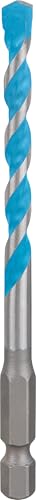 Bosch 3x EXPERT HEX-9 Multi Construction Bohrer-Set (für Beton, Weiche Fliesen, Ø 5,0, 6,0, 8,0 mm, Professional Zubehör Schlagbohrer/Schrauber, Bohrmaschine/Schrauber)