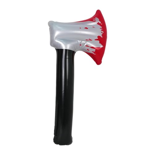 predolo Cuchillo Inflable para Halloween, Accesorio de Decoración Portátil Y Resistente, Accesorio de Terror Clásico para Festivales Y Cosplay, Hacha, Individual