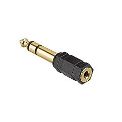 Ekon adattatore Jack 6.3mm, da jack 3.5mm a jack 6.3mm, connettori dorati, adattatore audio per stereo, amplificatore, chitarra, tastiera, strumenti musicali