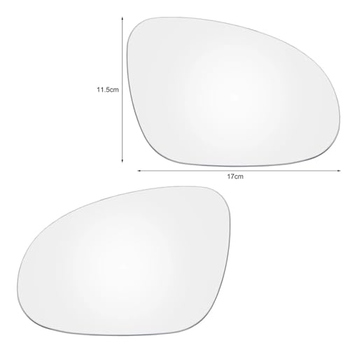 Miroir latéral voiture convexe grand angle compatible Seat Alhambra MK2