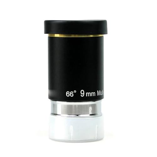 Ocular gran angular 66 grados con pelicula verde para eliminar reflejos en telescopio de 31.7mm