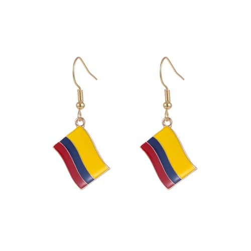 Boucles d'oreilles pendantes Madison Tyler drapeau national pour femme