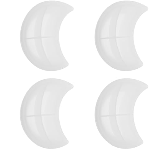 NUOBESTY 4 Piezas Molde De Epoxi Silicio Moldes Para Velas Molde Para Pastel Moldes Para Paletas Moldes De Concreto Moldes De Jabón Para Hacer Jabón Moldes De Crayones Gel De Sílice