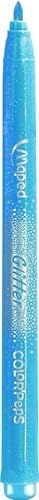 Maped Color'Peps Glitter 847110 Brokatowe Flamastry, Wielokolorowy, 10 Sztuk