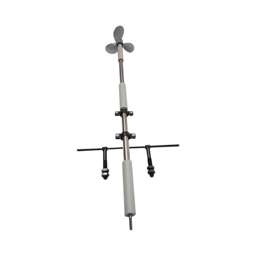 Electric Drill Handheld Propeller Boat Kayak Stand Spare Part Inflatable Boat Trolling Motor Kayak Hand Operated Propeller, 1.25M
