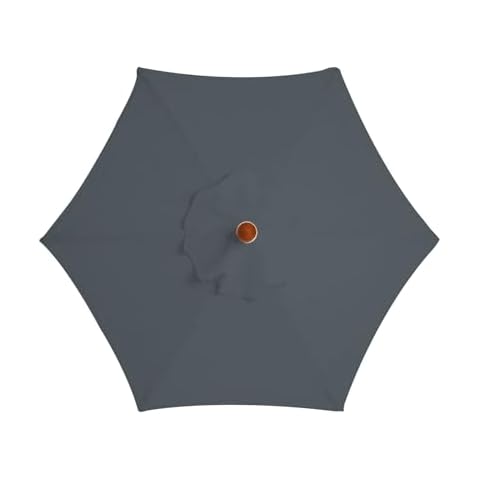 maxant Replacement Parasol Canopy, Replacement Parasol Fabric Cover 2.7M/3M+6 Arms/8 Arms Replacement Parasol Cover Cover