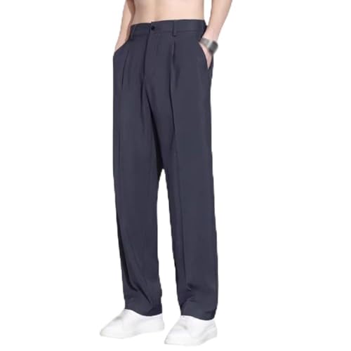 Fleurosta Stretch Waist Ice Silk Pants, fleurosta Mens Pants, Super Stretch Ice Silk Comfort Everyday Pant