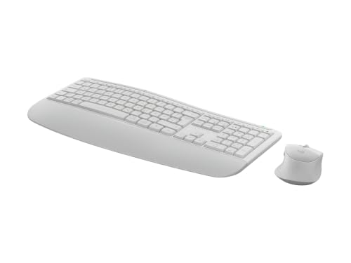 Logitech MK880 DEU QWERTZ teclado inalámbrico y ratón para ordenador de escritorio y oficina