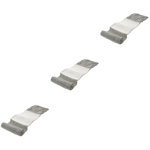 Ipetboom 3pcs First Aid Compression High-Grade Polyester Soft Breathable Secure Hook