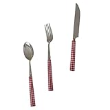 VINTORKY 1Satz Steakmesser Mit Ergonomischen Griffen Teiliges Besteck Für Steak Kuchen Und Bbq Und Langlebig Für Restaurant Und Zuhause