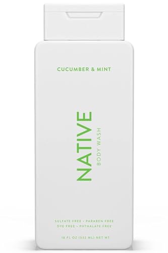 Native Body Wash Cucumber & Mint - 18 fl oz, Pack of 2