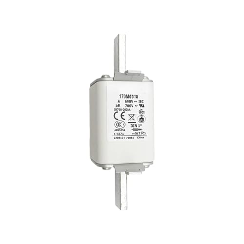 Fusible 170M3813 tension nominale élevée pour onduleur et redresseur