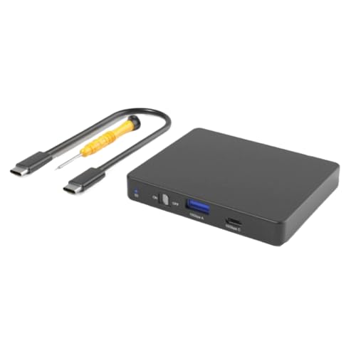 Wsikafxn �f���A��M.2 NVMe SSD�G���N���[�W��USB-C 10Gbps�T�|�[�g - �ő�4TB�e�ʁA2230/42/60/80mm SSD���T�|�[�g - �f���A���x�C�}���`OS�݊���