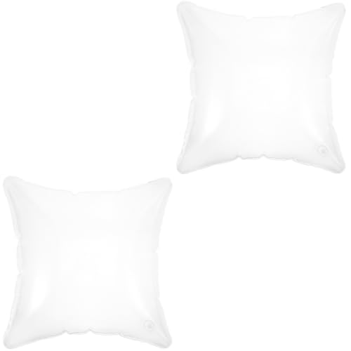 GRIRIW 2pcs Inflatable Travel Pillow Pillow Inserts Inflatable Camping Sturdy Support Frame Modern PVC Material
