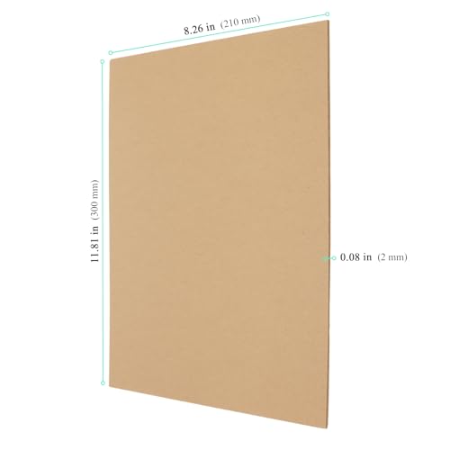 Plaques de bois MDF A4 pour gravure laser et panneau de modélisme en bois - 3
