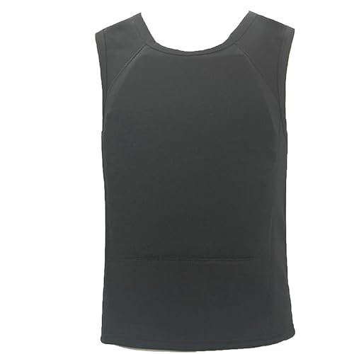 Colete à prova de balas de nível IIIA, armadura corporal oculta no interior, colete tático militar, roupa de trabalho coletes resistentes à punhalada leve para proteção B, L