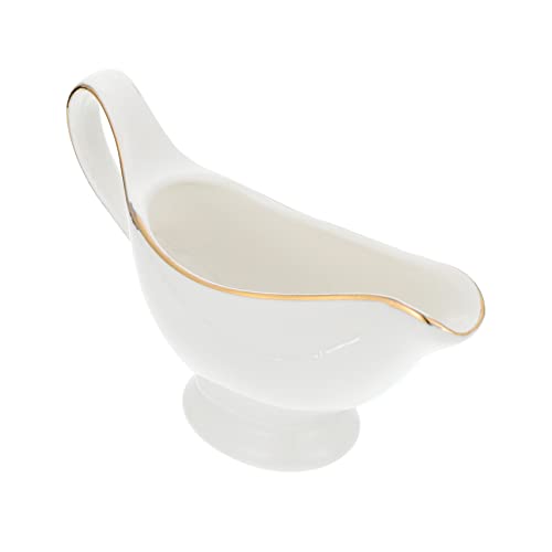 Cabilock Salsera Dorado Cubo De Salsa De Cerámica Servidor De Café Nebulizador De Terrario Plato...