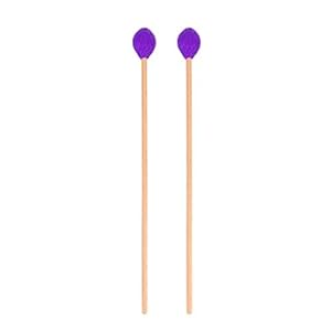 Ritoeasysports Nouveau Marimba Schlägel mit violettem Kopf