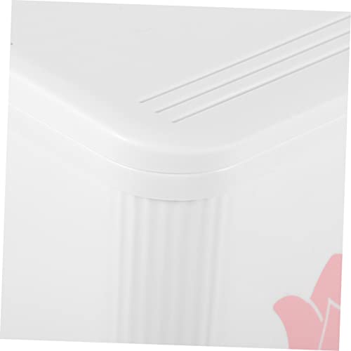 Cubo de basura rectangular decorativo para cocina miniatura 7