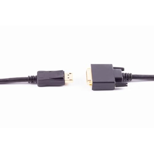 Cable DisplayPort a DVI-D Shiverpeaks de 2m con transmisión estable libre de parpadeos 2