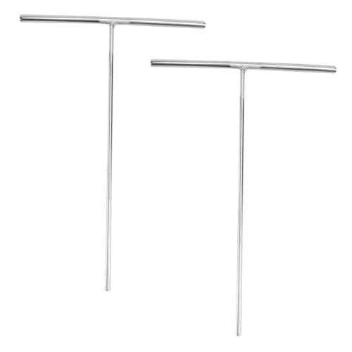 GRIRIW Efficient Crepe Pancake Making Set of 2 Stainless-steel Spreaders Turners