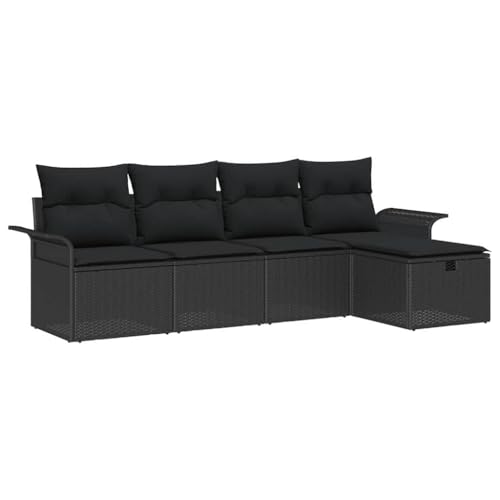 Canapé modulaire en polyrotin avec housse étanche pour solutionner le rangement - 2