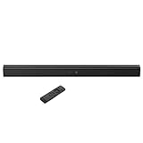 TV Soundbar, Wired & Wireless Bluetooth 5.0 Stereo Sound bar for TV, 32 inch TV Speaker Three Mode...