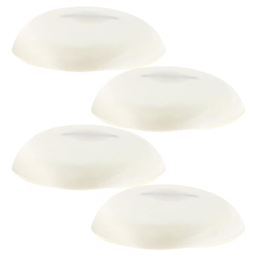Chapeaux miniatures en feutre blanc Beaupretty pour création artisanale DIY (4 pièces)