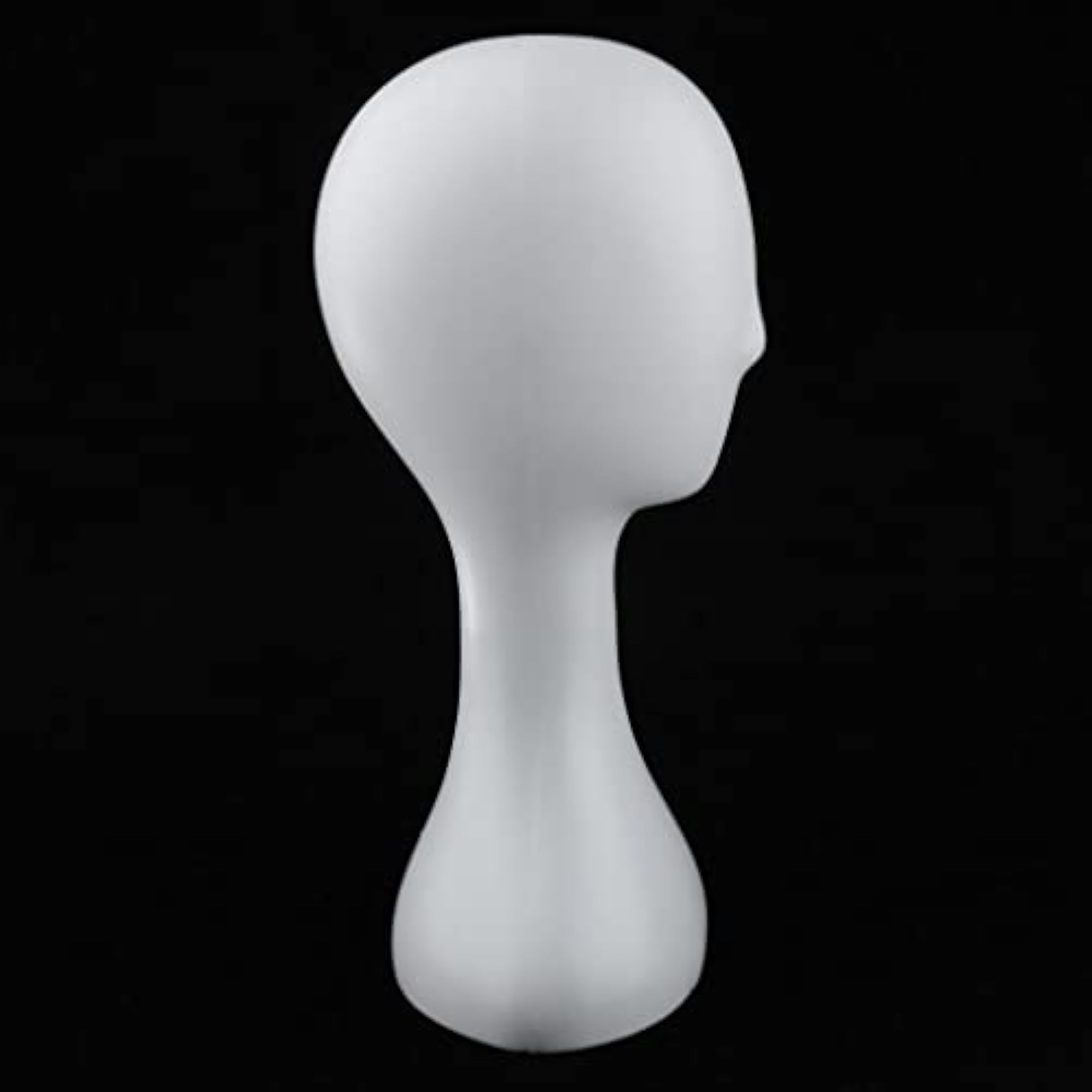 4x White Mannequin Head Display Stand for Wigs and Hats
