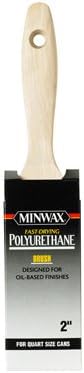 Minwax 2 in. W Flat White China Bristle Varnish Brush