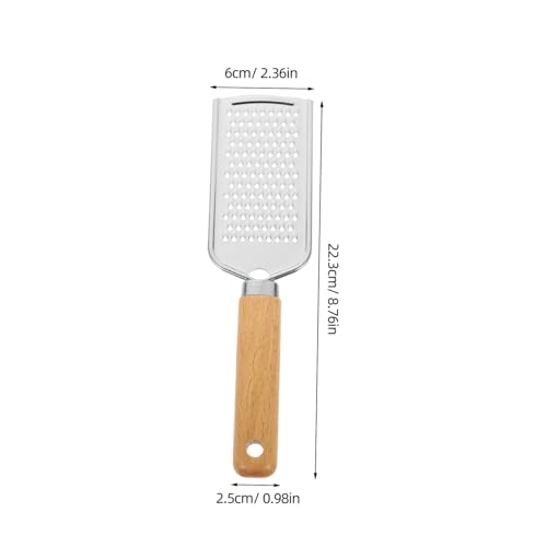 Kit rallador y cortador de acero inoxidable multiusos 2 piezas miniatura 6