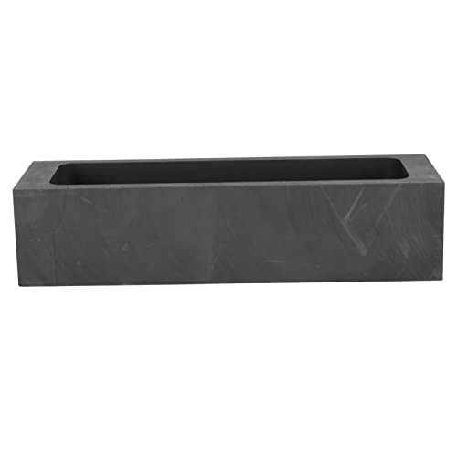 Moldes De Lingote De Grafite Plplaaobo 75 Ml Moldes De Grafite Retangulares Para Fundição De Metal,