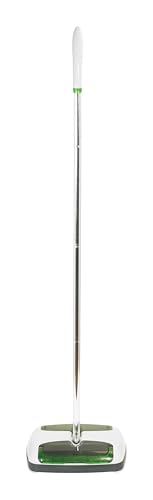 Scotch-Brite Quick Floor Sweeper for Hard Surface Floors and Low Pile Carpet, 7.5” Cleaning Path, Lightweight, No Refills to Buy